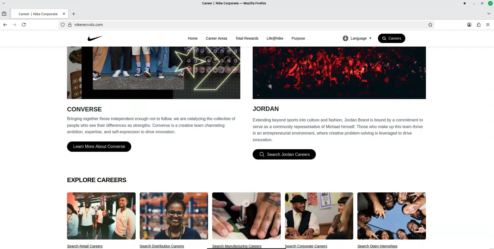 The Fake Nike Careers Site That Tried to Steal Facebook Logins